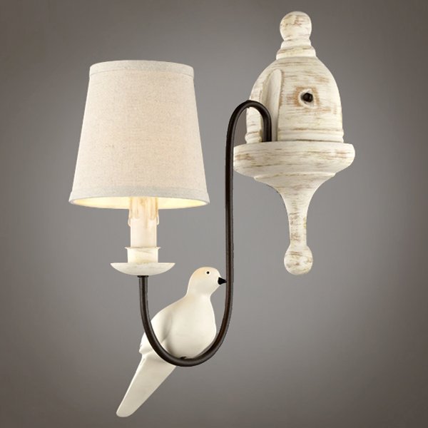 Бра Norman Bird Wall Lamp one ivory ( слоновая кость ) в Ульяновске | Loft Concept 