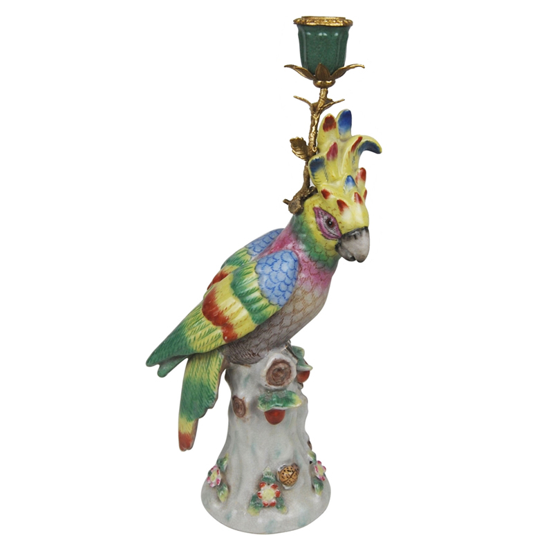 Подсвечник Corella Parrot Candlestick Мульти в Ульяновске | Loft Concept 