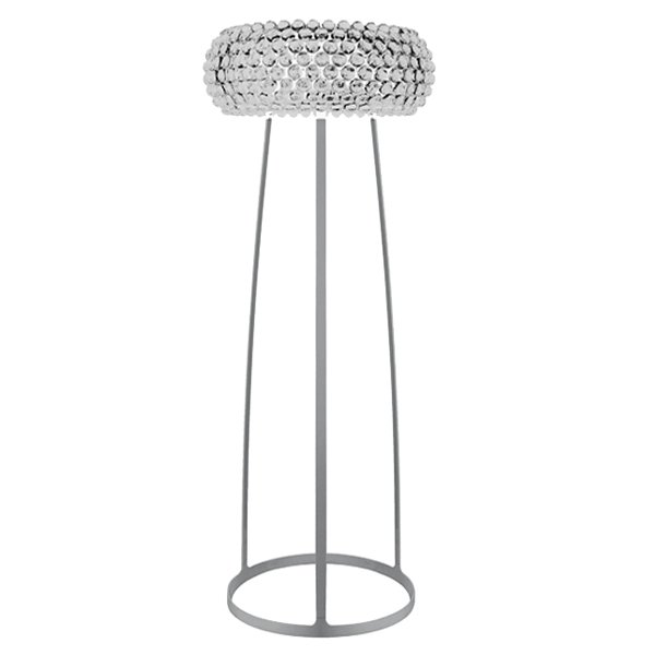 Торшер Foscarini Caboche Floor Lamp Белый Прозрачный в Ульяновске | Loft Concept 