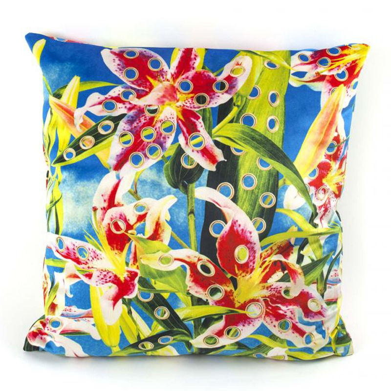 Подушка Seletti Cushion Flower with holes Мульти в Ульяновске | Loft Concept 