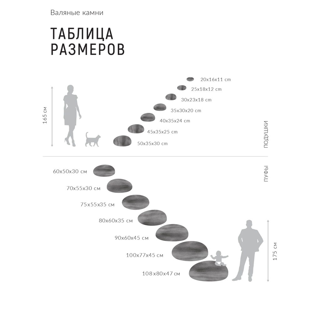Пуф - Камень GREY MARBLE в Ульяновске