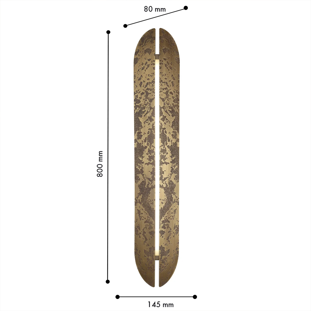 Бра винтажное с имитацией коррозии на медном корпусе Predominant в Ульяновске