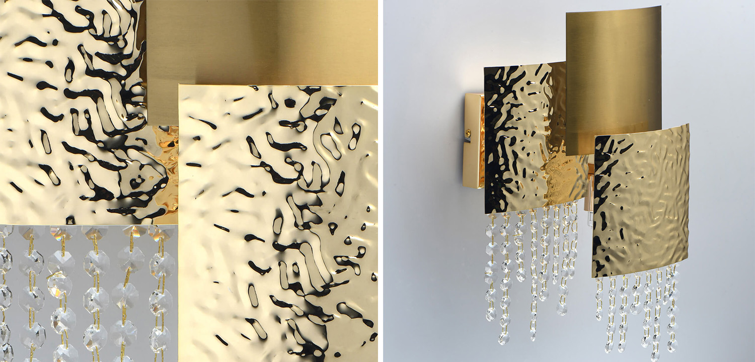 Бра Engraving Plates Gold - фото