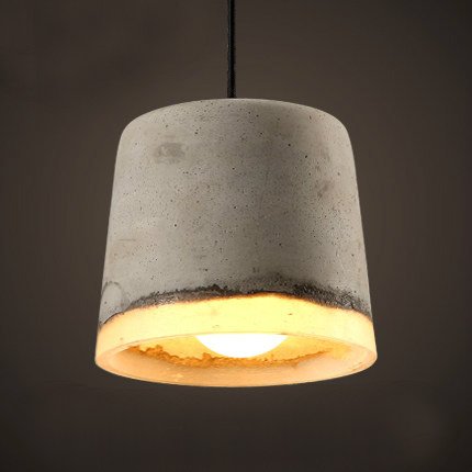 Подвесной светильник Art Concrete Pendant №10 Серый в Ульяновске | Loft Concept 