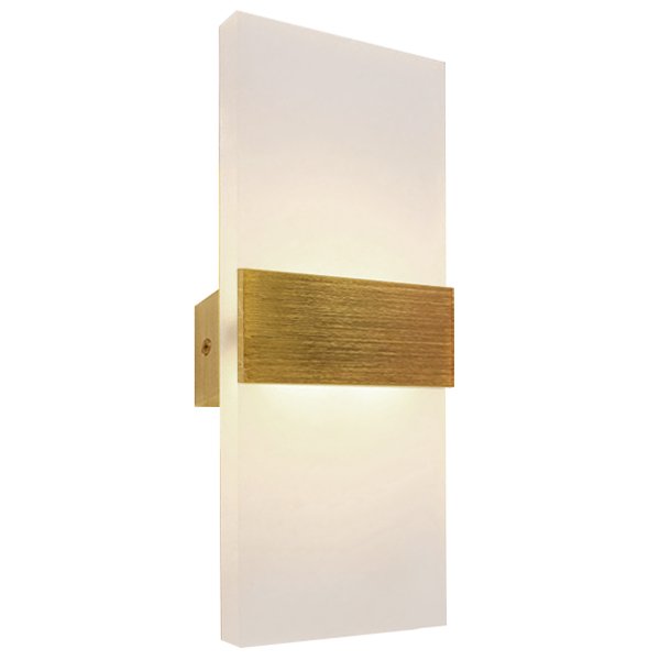 Бра Road Wall Light Gold Золотой Прозрачный белый в Ульяновске | Loft Concept 