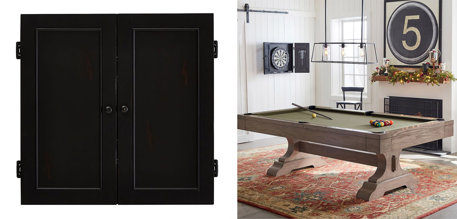 Комплект для игры в Дартс - черный - фото