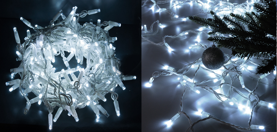 Гирлянда для улицы с Белым светом - Loft-Concept в Ульяновске