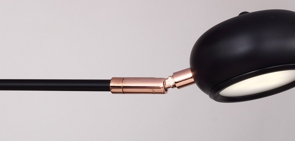 Люстра Curved Stix Chandelier 6 Black - Loft-Concept в Ульяновске