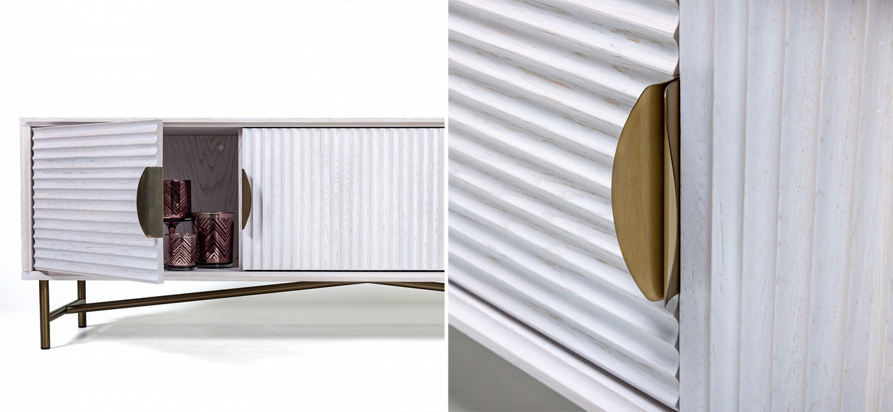 ТВ-тумба Antique Order Шпон Беленого дуба  - фото №1