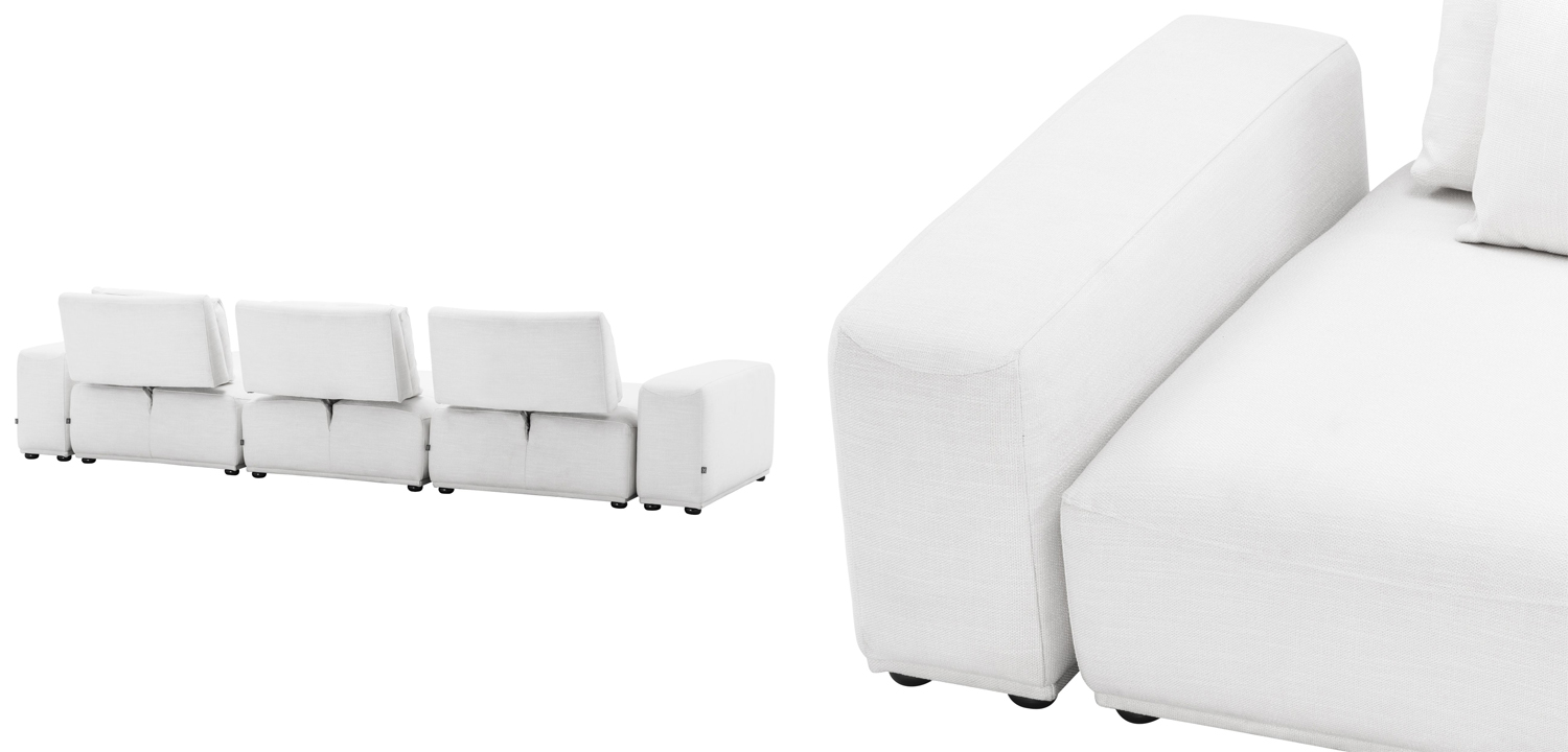 Диван Eichholtz Sofa Mondial Lounge white - фото