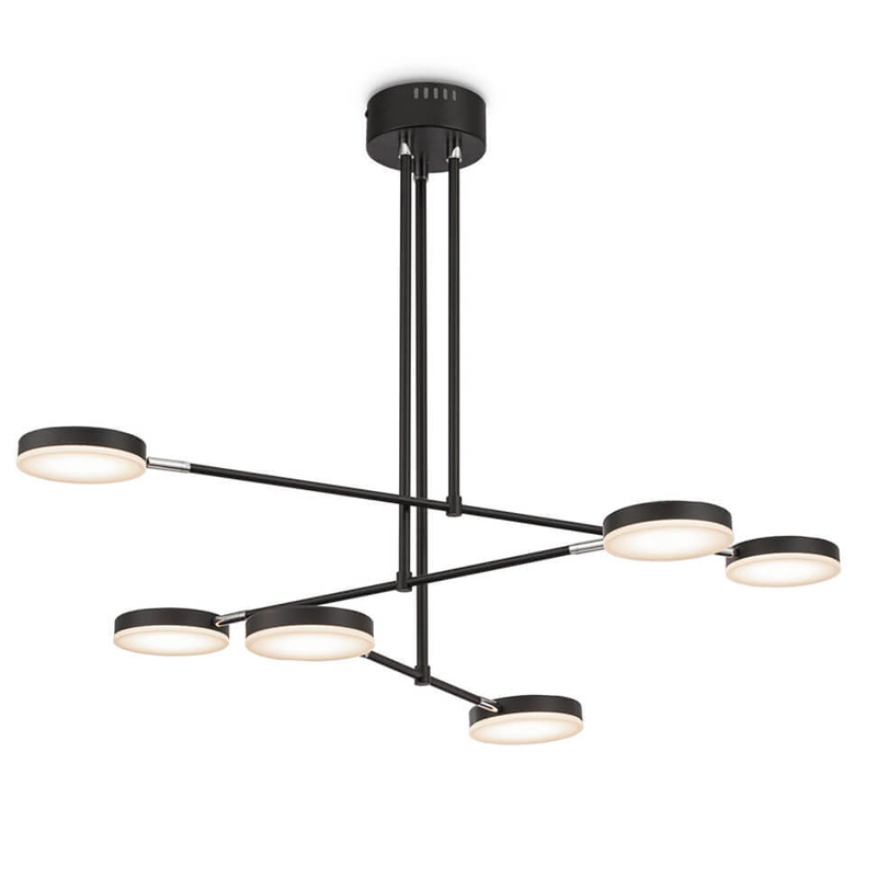 Люстра Maxine Light Chandelier 89 Черный Белый в Ульяновске | Loft Concept 