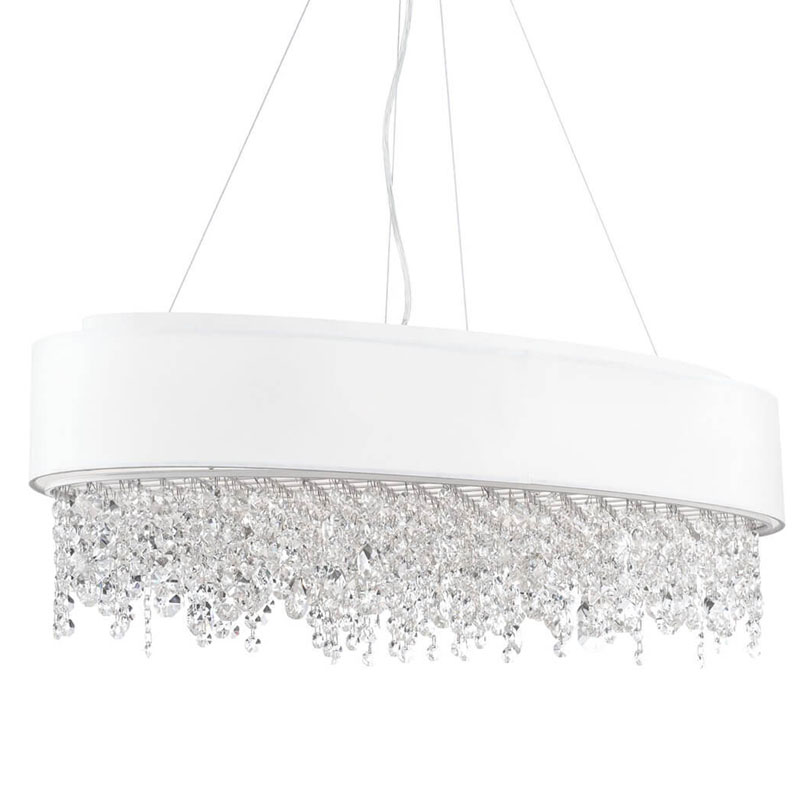 Люстра Maurin Diamond Rain Chandelier Белый в Ульяновске | Loft Concept 