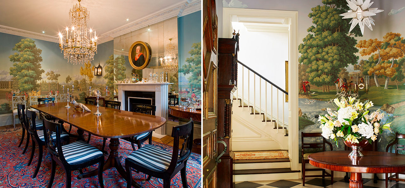 Обои ручная роспись La Chasse de Compiègne Aurore - фото