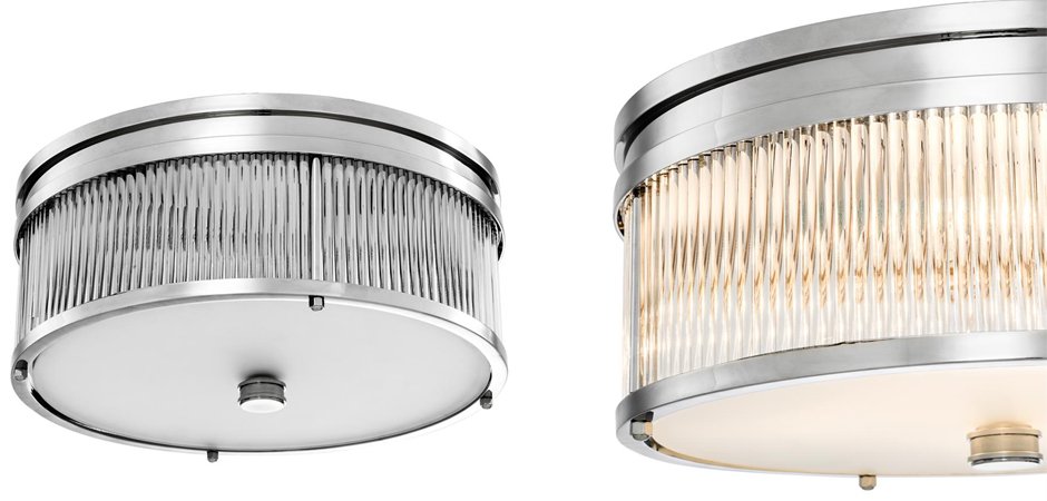 Потолочный светильник Ceiling Lamp Stamford Nickel - Loft-Concept в Ульяновске