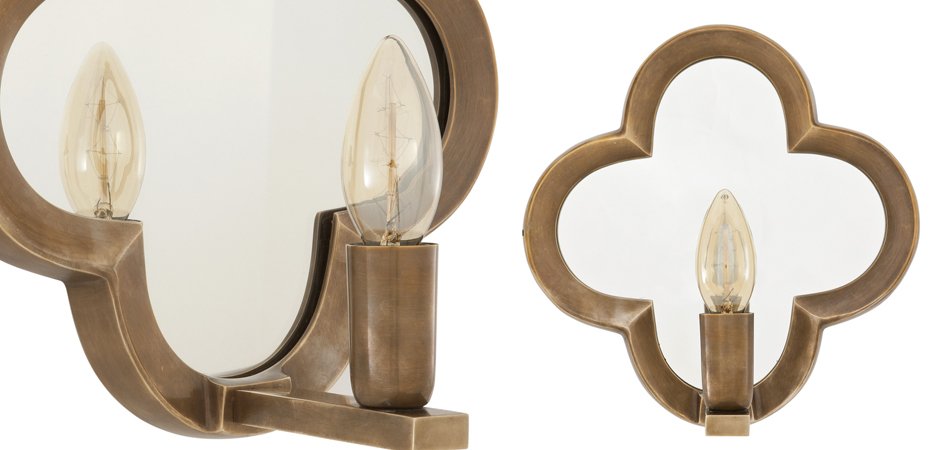 Бра Eichholtz Wall Lamp West Lake Brass - Loft-Concept в Ульяновске