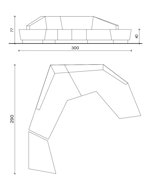 Диван Anaktae ADRASTUS SOFA в Ульяновске