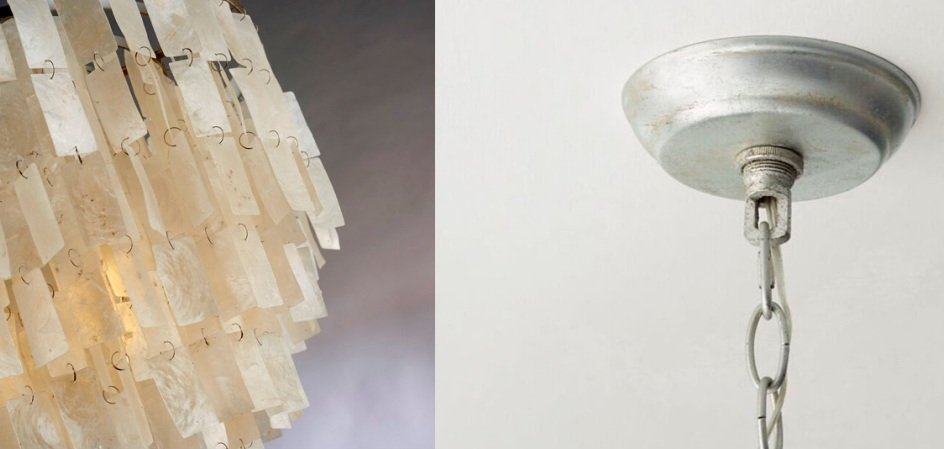 Люстра Shell Square Pendant - фото №1