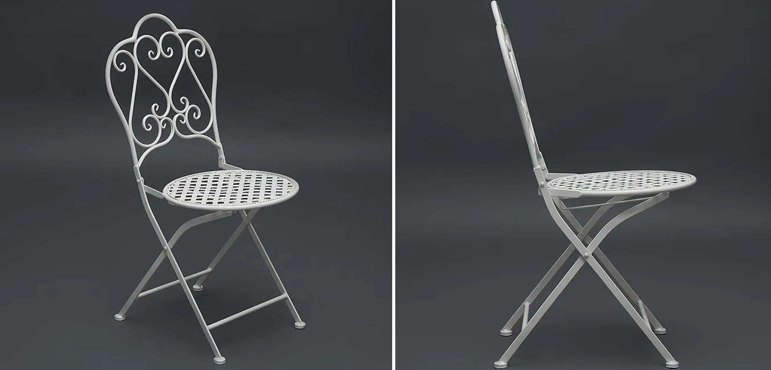 Стул Forged Patterns Love White - фото