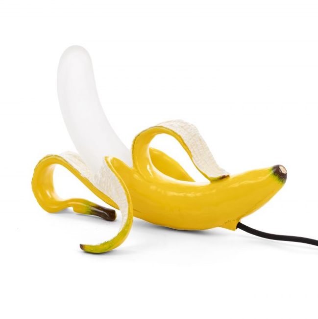 Лампа Seletti Banana Lamp Yellow Huey Design: Studio Job Желтый в Ульяновске | Loft Concept 