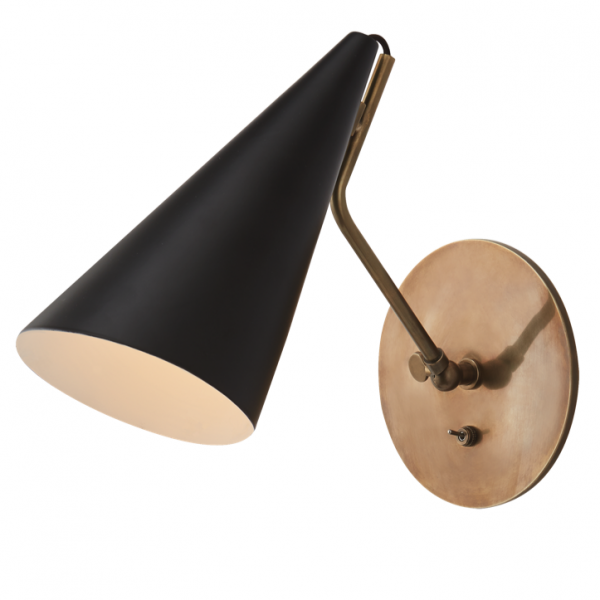 Бра VC light CLEMENTE wall lamp black Черный в Ульяновске | Loft Concept 