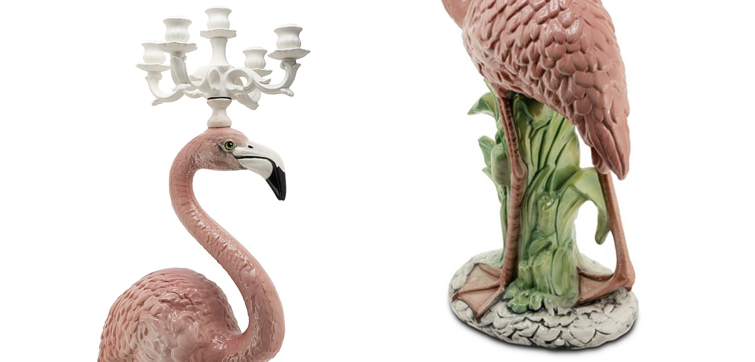 Подсвечник Candleholder Flamingo Bisc - фото