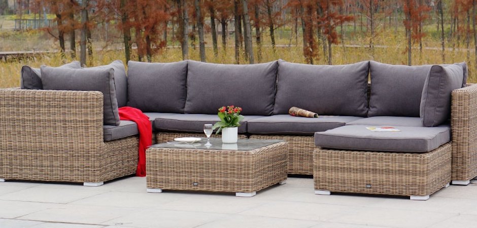 Модульный диван Rottan Grey - фото №3