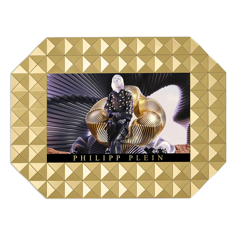 Экран Philipp Plein GOLD STUD NFT XL 65 дюймов Золотой Зеркало в Ульяновске | Loft Concept 