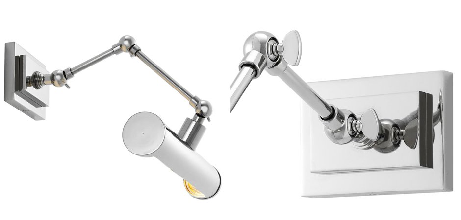 Бра Eichholtz Wall Lamp Pacific Nickel - Loft-Concept в Ульяновске