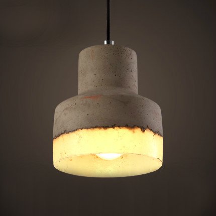 Подвесной светильник Art Concrete Pendant №11 Серый в Ульяновске | Loft Concept 