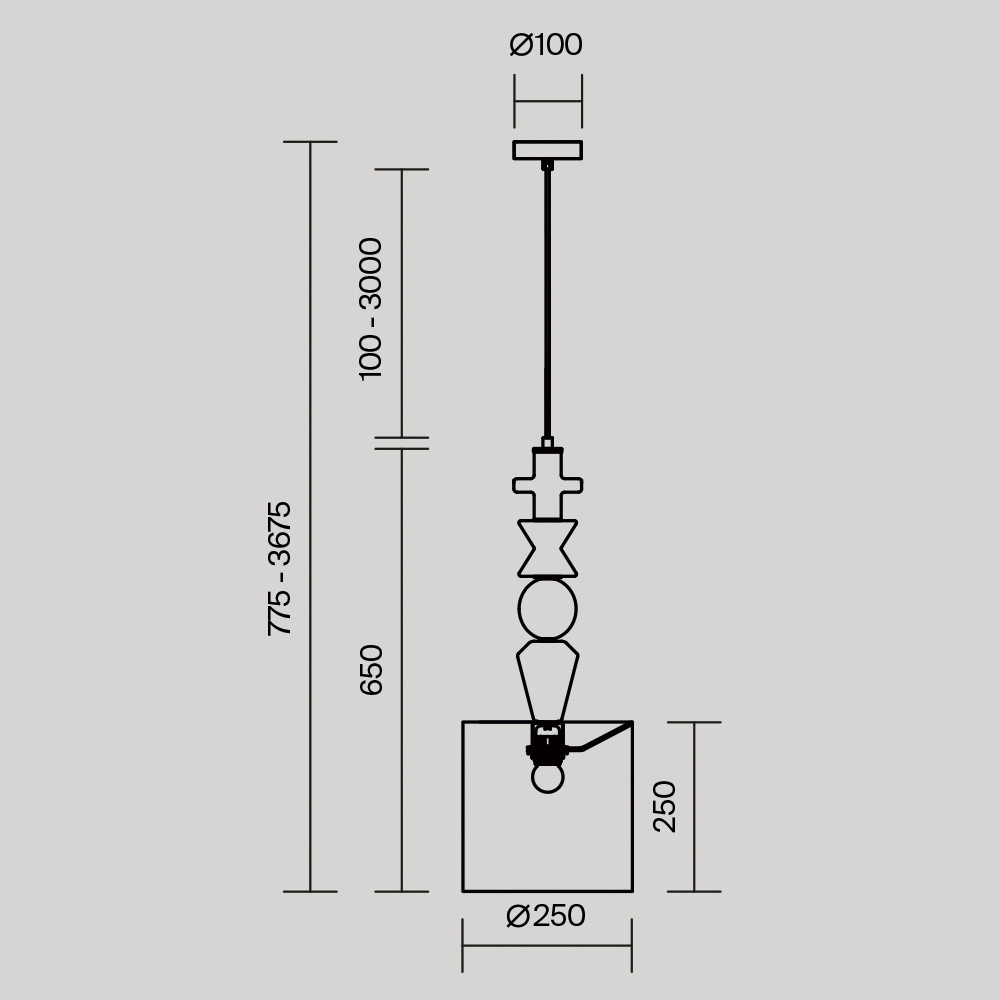 Подвесной светильник Comforty Е27 в Ульяновске
