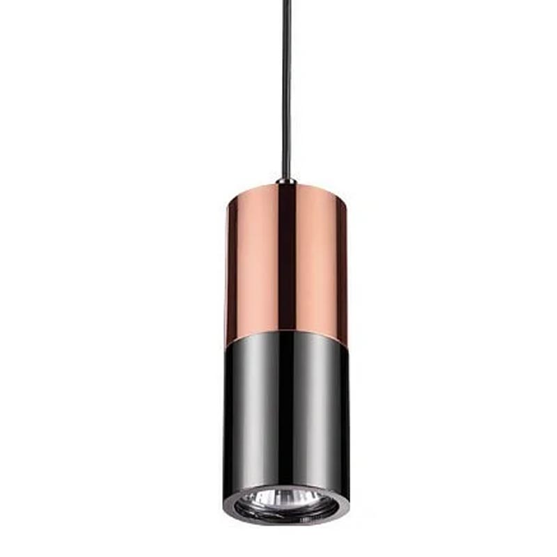 Подвесной светильник Modern Illumination Black & Copper Медь Черный в Ульяновске | Loft Concept 