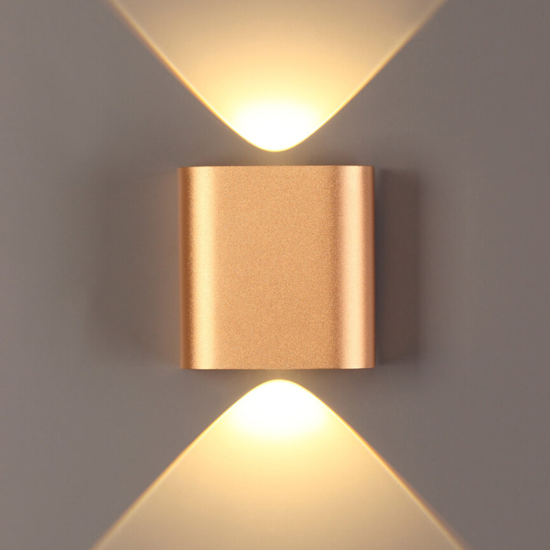 Бра Obverse Gold Square Wall lamp Золотой в Ульяновске | Loft Concept 