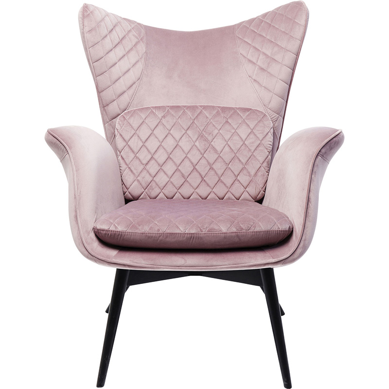 Кресло Pink Velvet Throne Розовый в Ульяновске | Loft Concept 