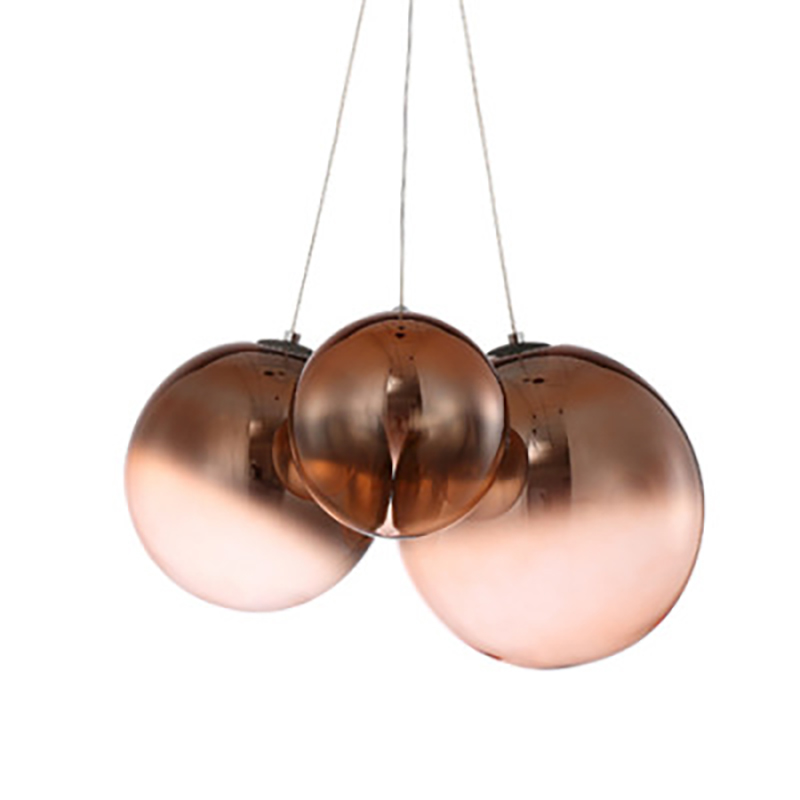 Светильник подвесной медь Balls Lamp  Медь в Ульяновске | Loft Concept 