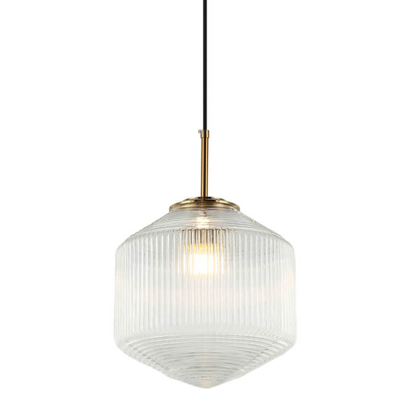 Подвесной светильник Clear Glass Pendant transparent Бронза Прозрачное Стекло в Ульяновске | Loft Concept 