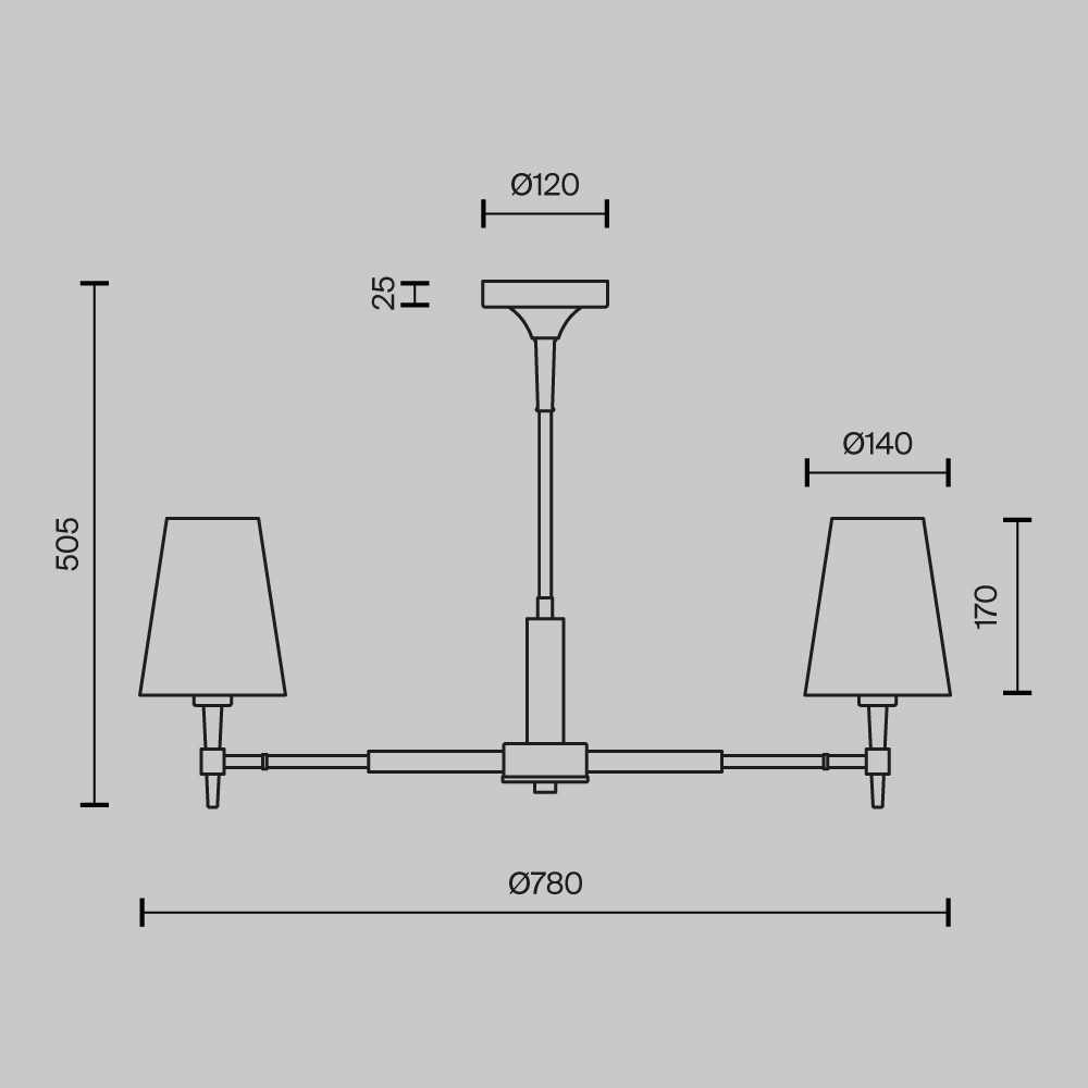 Потолочный светильник Zaragoza Е14 в Ульяновске