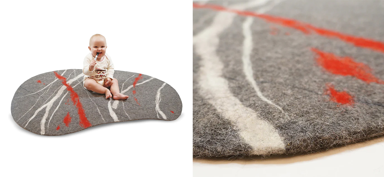 Ковер из Шерсти KATSU "THE CLIFF" - фото №1