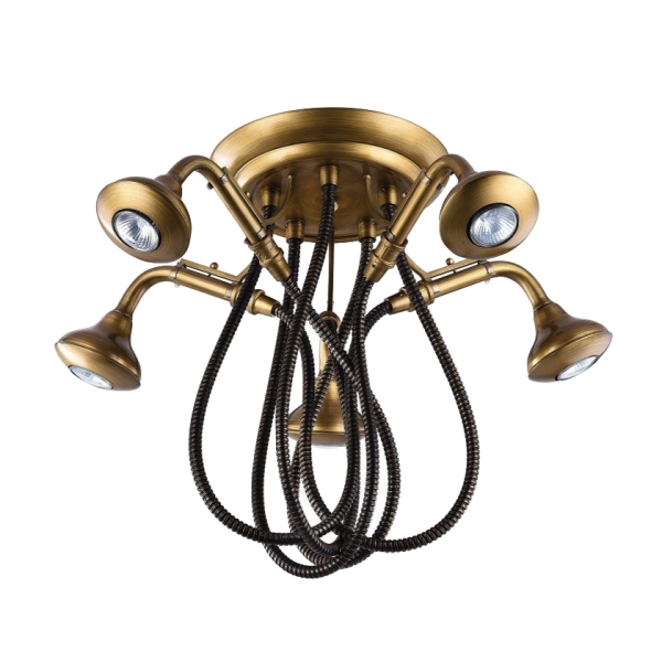 Потолочный светильник Octopus Hose Pendant  в Ульяновске | Loft Concept 