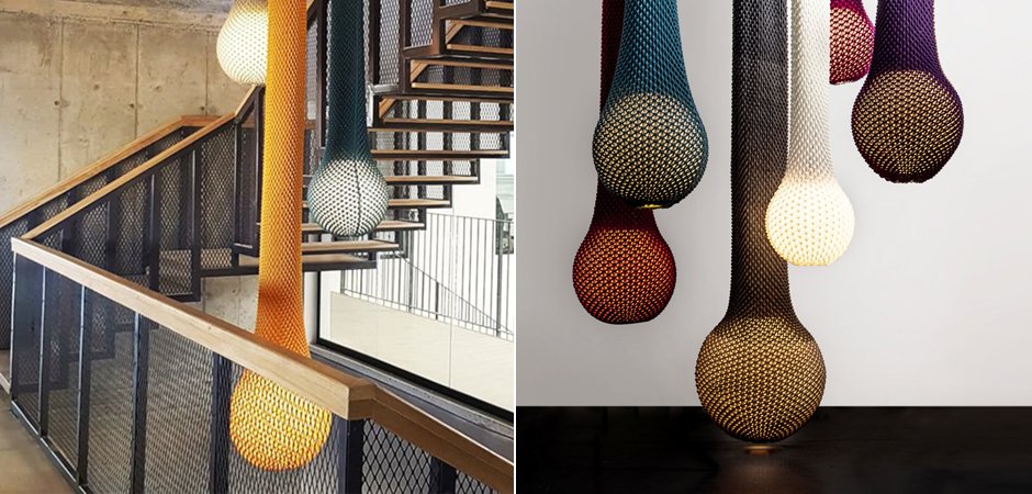 Подвесной светильник Ariel Zuckerman KNITTED LED pendant lamp - фото №1