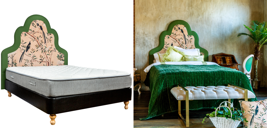 Изголовье для кровати Beige and Green Chinoiserie - Loft-Concept в Ульяновске