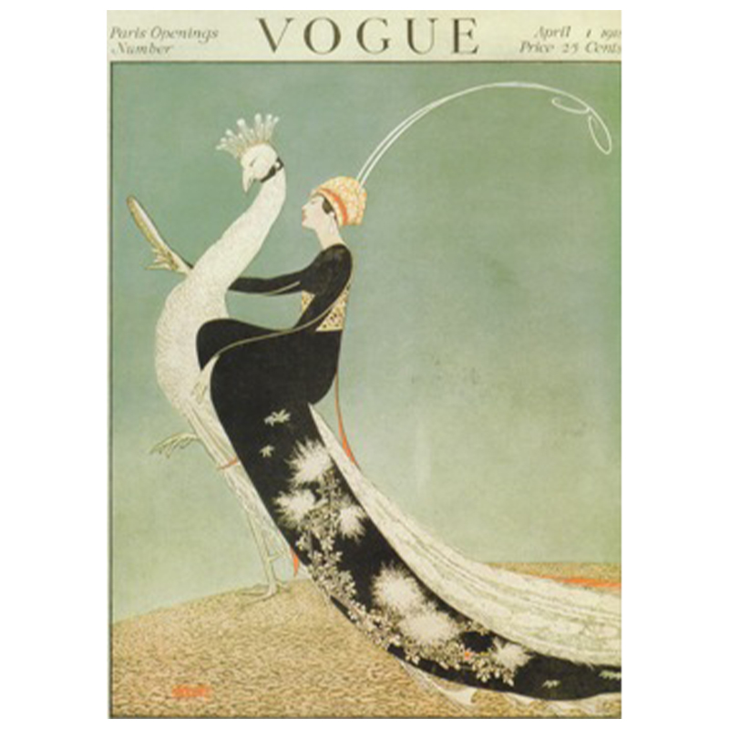 Постер Vogue Cover 1918 April  в Ульяновске | Loft Concept 