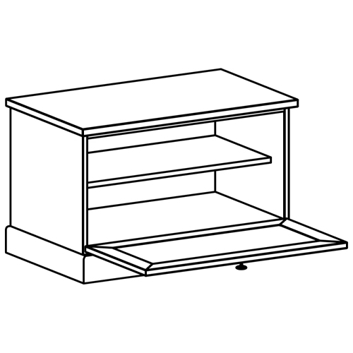 Тумба для прихожей с откидной дверцей Percent Shoe Rack в Ульяновске