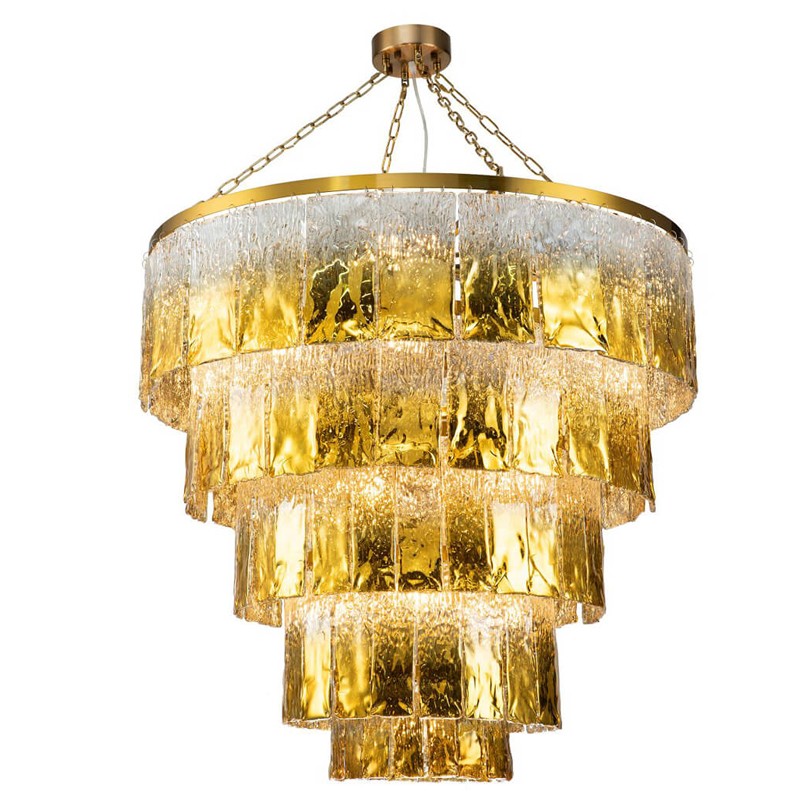 Люстра Golden Ombre Chandelier 100 Золотой в Ульяновске | Loft Concept 