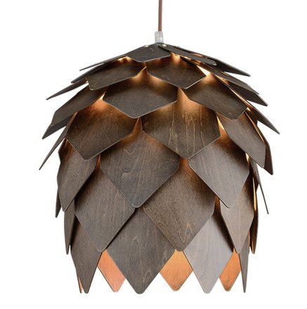 Подвесной светильник Crimea Pine Cone Brown Коричневый в Ульяновске | Loft Concept 