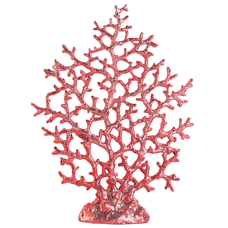 Статуэтка красный коралл Coral Decor Red Красный Статуэтка красный коралл Coral Decor Red Красный в Ульяновске | Loft Concept