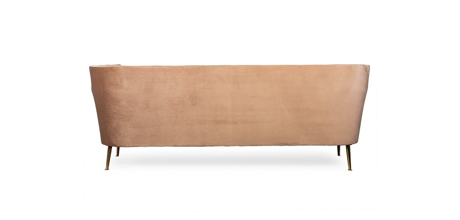 Диван трехместный Flatter beige - фото №1