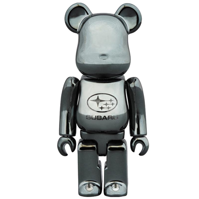 Статуэтка Bearbrick Subaru Темный хром в Ульяновске | Loft Concept 