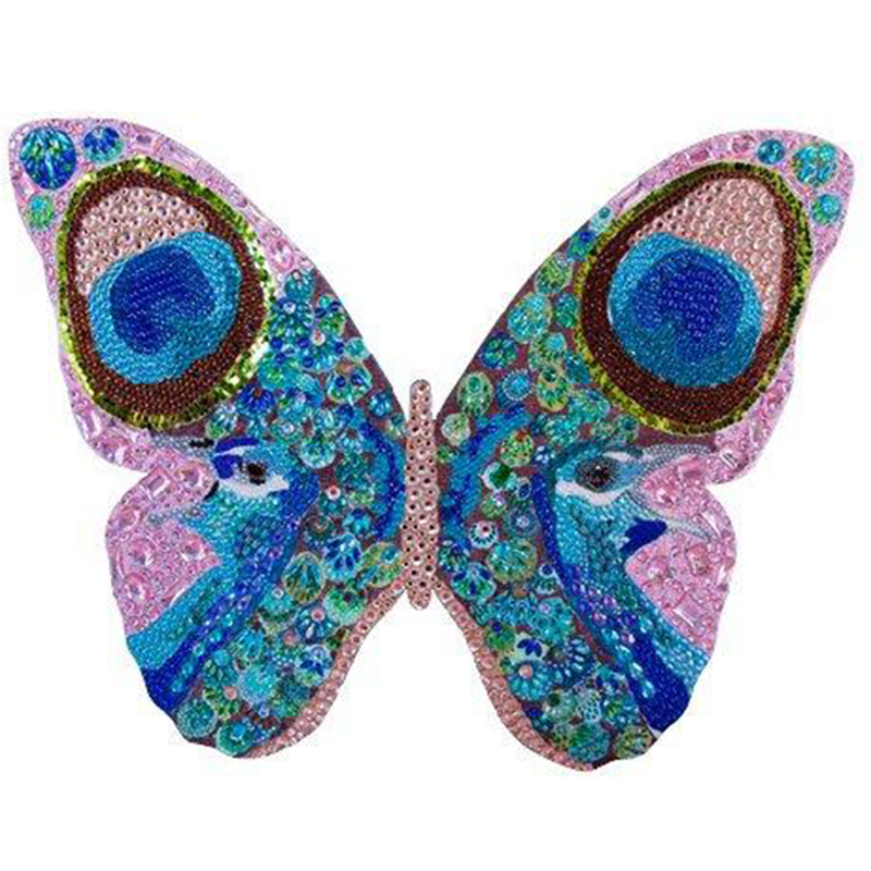 Картина “Peacock Bedazzled Butterfly Cut Out” Мульти в Ульяновске | Loft Concept 