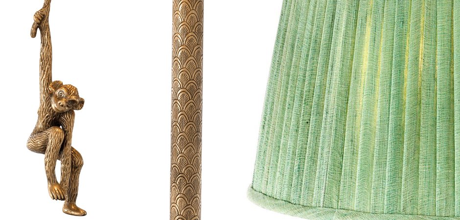 Настольная лампа Джунгли Table Lamp Jungle Green - фото №1