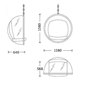 Кресло Bubble Chair в Ульяновске